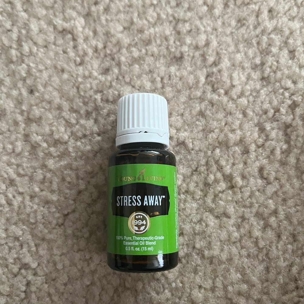 Young Living Stress Away Essential Oil Set - Green and White
